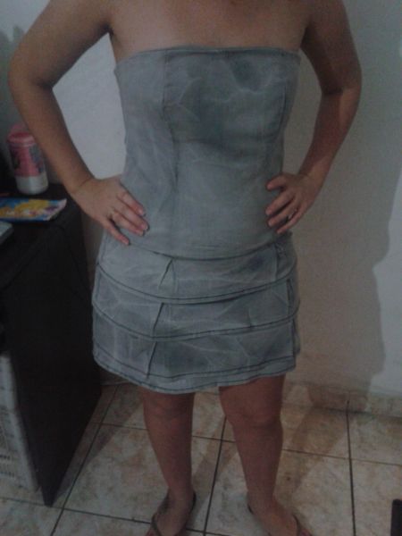 Vestido Jeans TQC Tamanho P