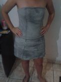 Vestido Jeans TQC Tamanho P